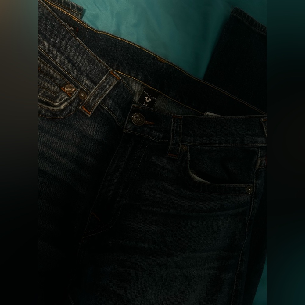 True Religion Men's Deep Indigo Jeans